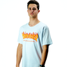 camiseta thasher flame logo branca 3